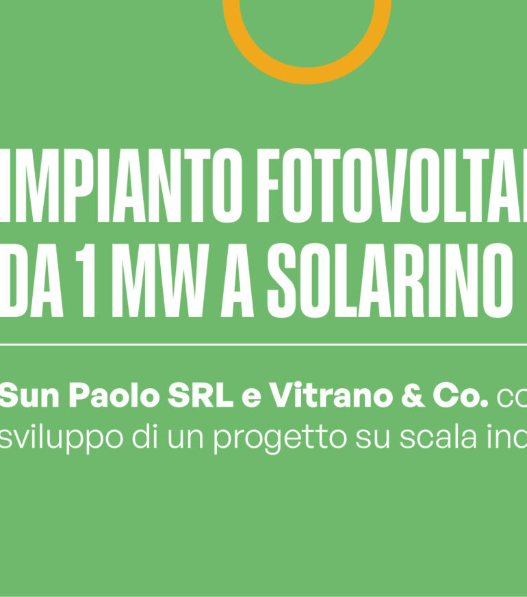 Impianto fotovoltaico da 1 MW a Solarino con tracker monoassiali e moduli bifacciali integrato nel territorio agricolo siciliano